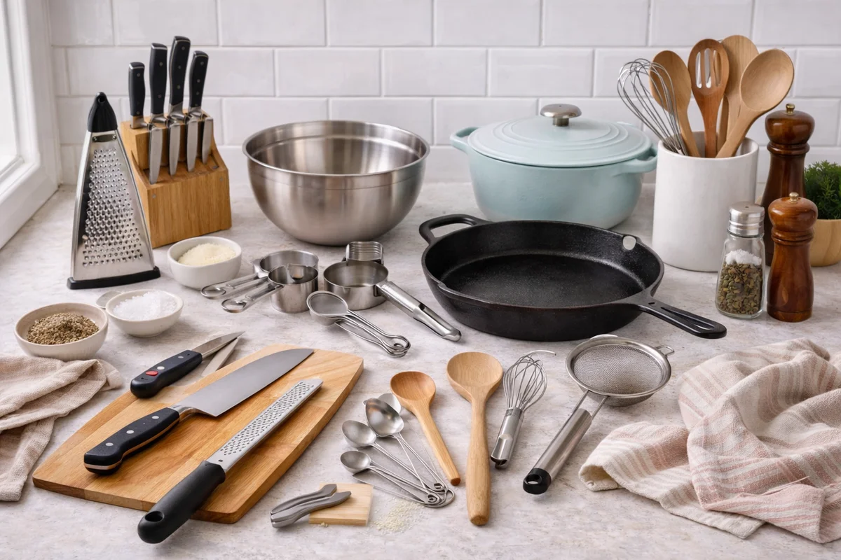 Les ustensiles essentiels en cuisine