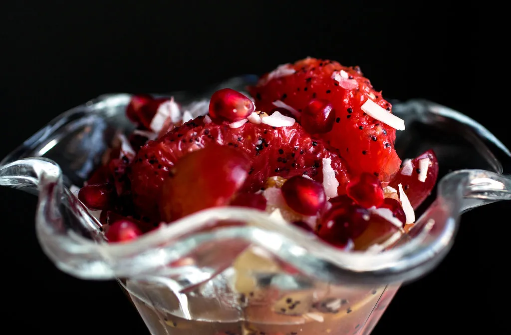 Ambroisie aux fruits d'hiver au gingembre