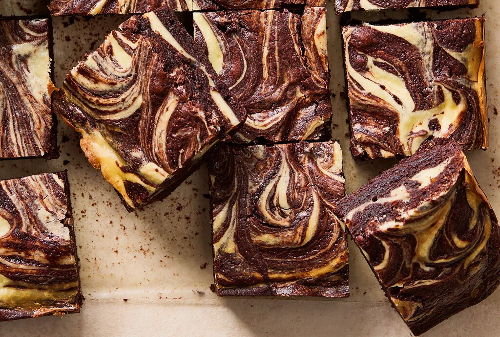 Brownies au fromage à la crème