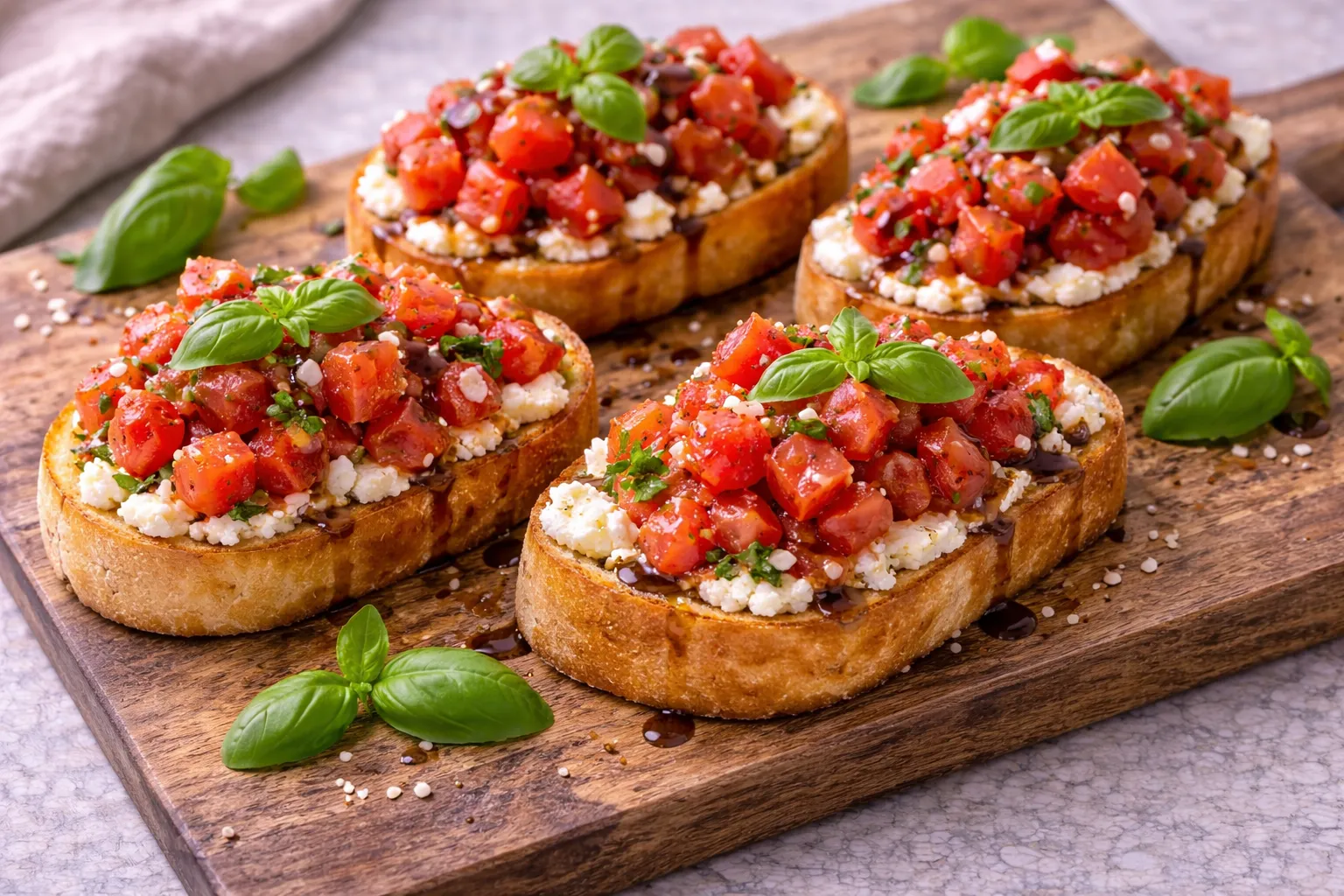 Bruschetta gourmande