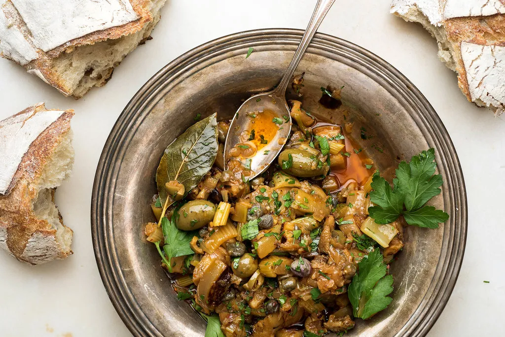 Caponata d'aubergine