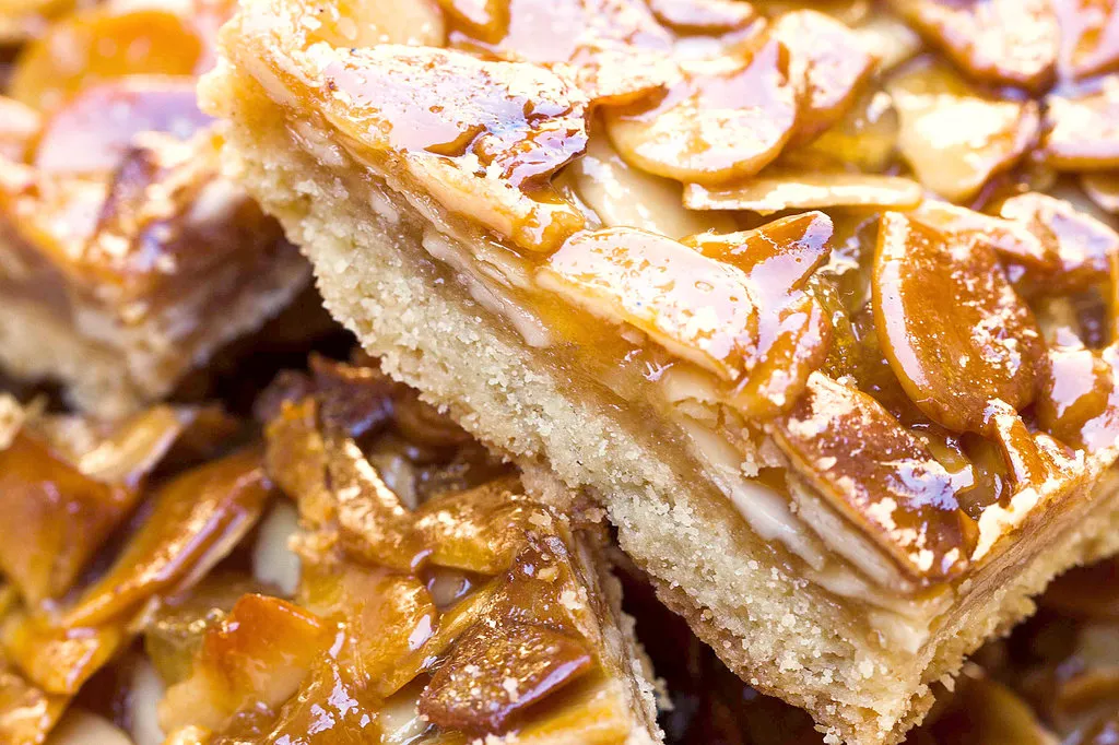 Carrés au miel de châtaigne