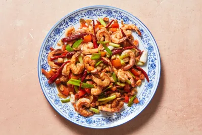 Crevettes Kung Pao