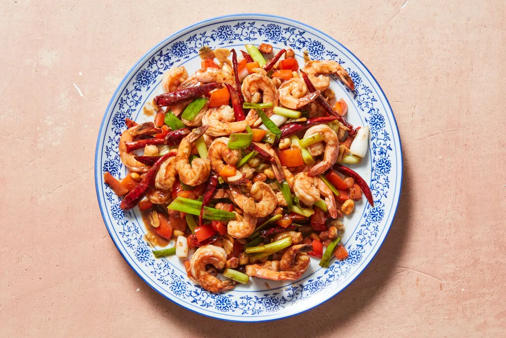 Crevettes Kung Pao