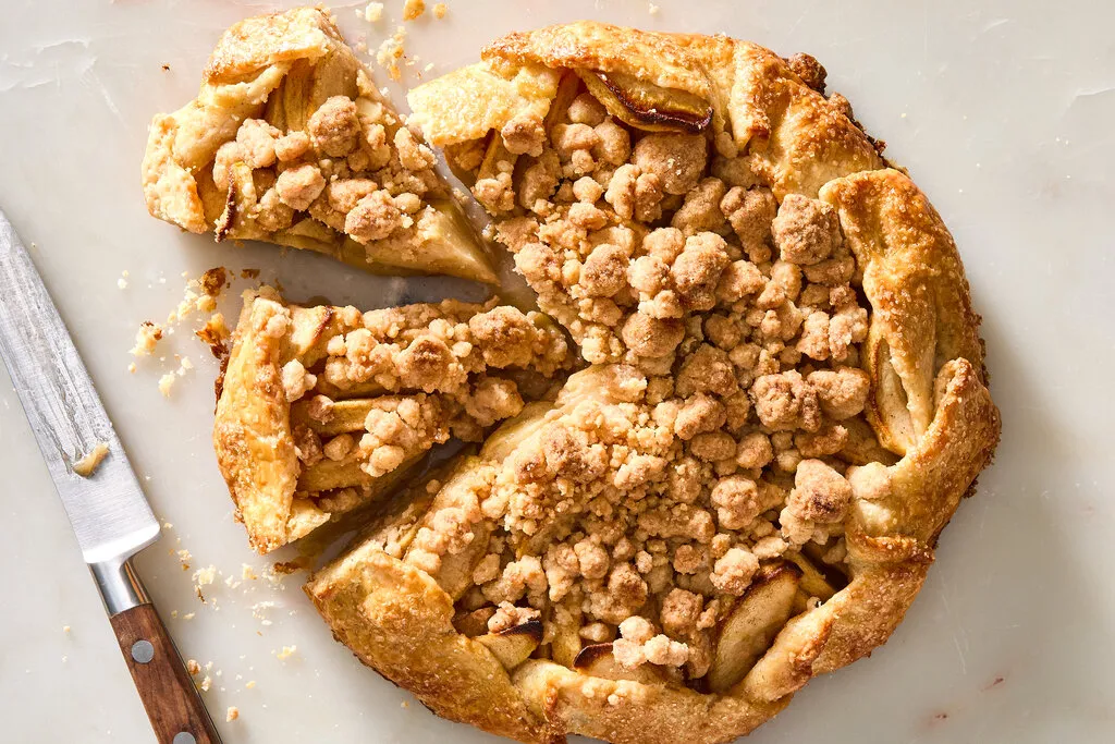 Crostata aux miettes de pomme
