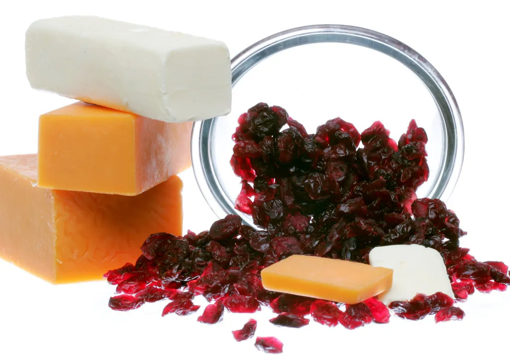 Gougères aux canneberges et cheddar