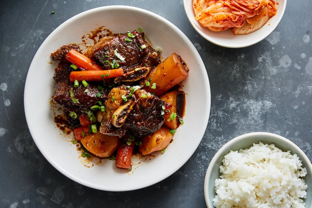 Kalbi Jjim à la mijoteuse