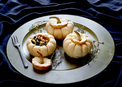 Petites courges farcies