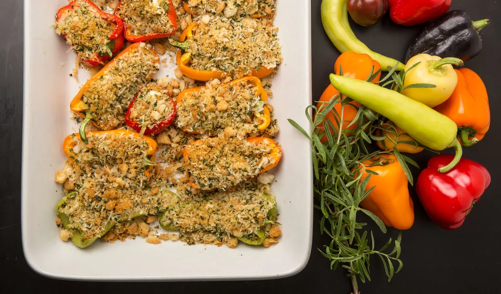 Poivrons farcis à la feta