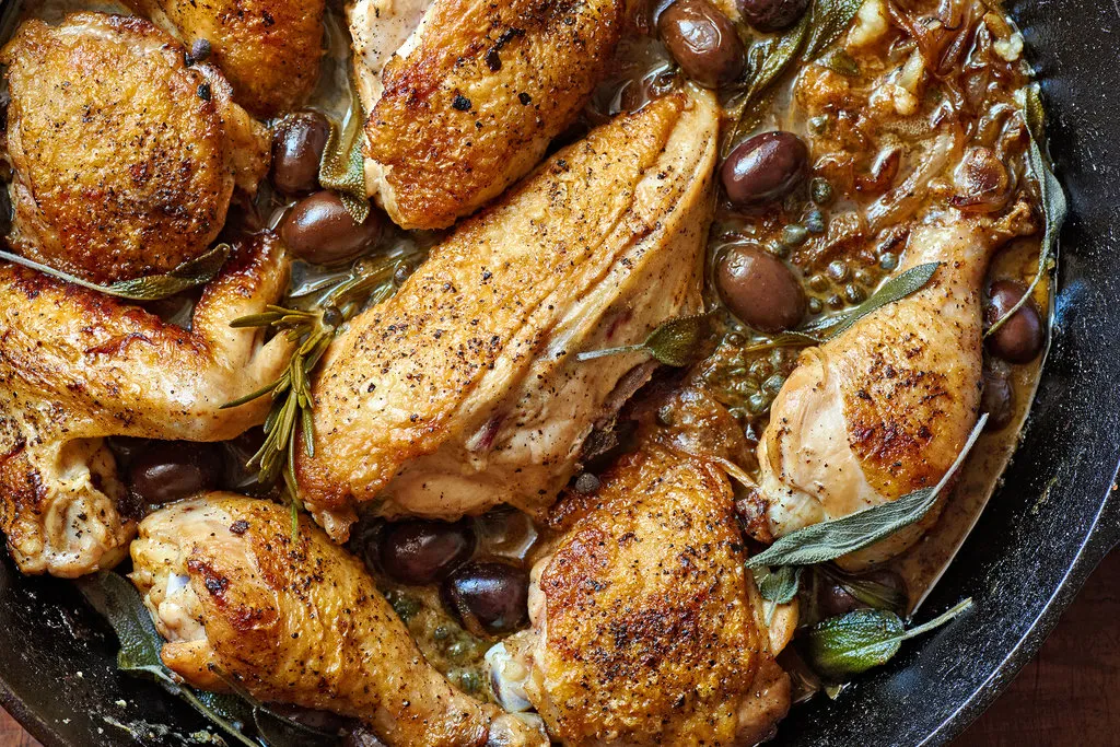 Poulet à la cacciatora à l'italienne
