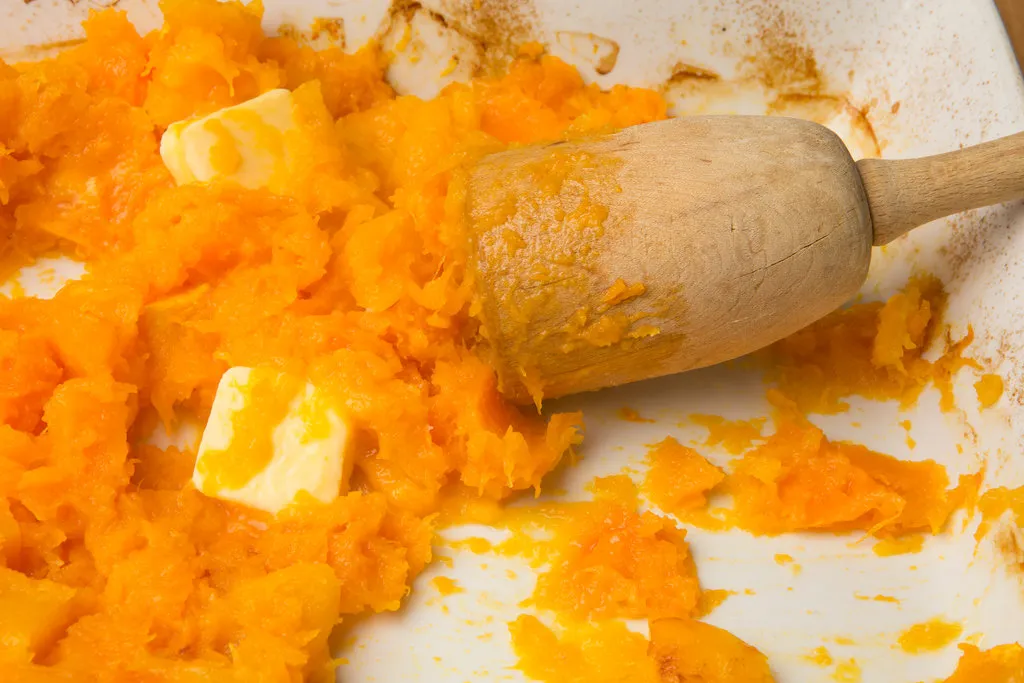 Purée de courge butternut
