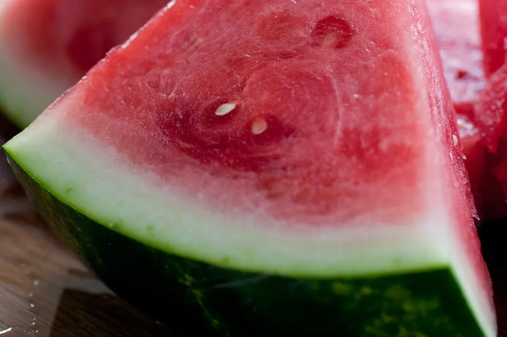 Risotto à la pastèque et à la pancetta