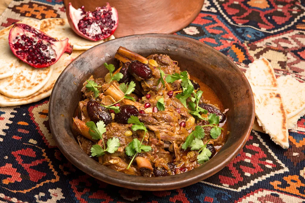 Tajine d'agneau aux dattes