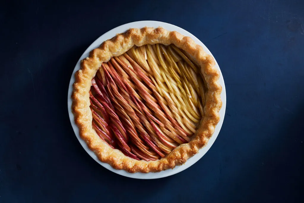 Tarte aux pommes ombre